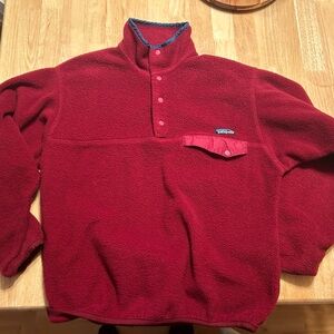 Patagonia Red Windbreaker Jacket